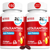 NEVISS Astaxanthin Softgels 24mg front view
