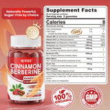 NEVISS Berberine HCl with Ceylon Cinnamon Gummies packaging