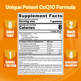 NEVISS CoQ10 Gummies 250mg close-up of gummies