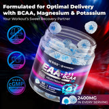 NEVISS EAA Gummies 445g opened package showing gummies