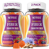 NEVISS Fiber Gummies front view with packaging