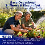 NEVISS Glucosamine gummies with fresh pineapples