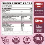 NEVISS Inositol Gummies packaging with peach flavour