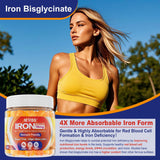 NEVISS Iron Gummies with ingredients list