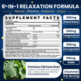 NEVISS Kava Kava Gummies packaging side view