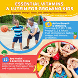 NEVISS Kids Probiotic & Fiber Gummies nutritional information