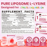 NEVISS L-Lysine Gummies packaging side view