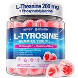 NEVISS L-Tyrosine & L-Theanine Gummies front view