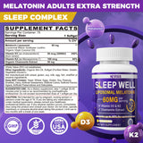 NEVISS Liposomal Melatonin 60mg supplement side view