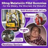 NEVISS Liposomal Melatonin Gummies 30mg side view