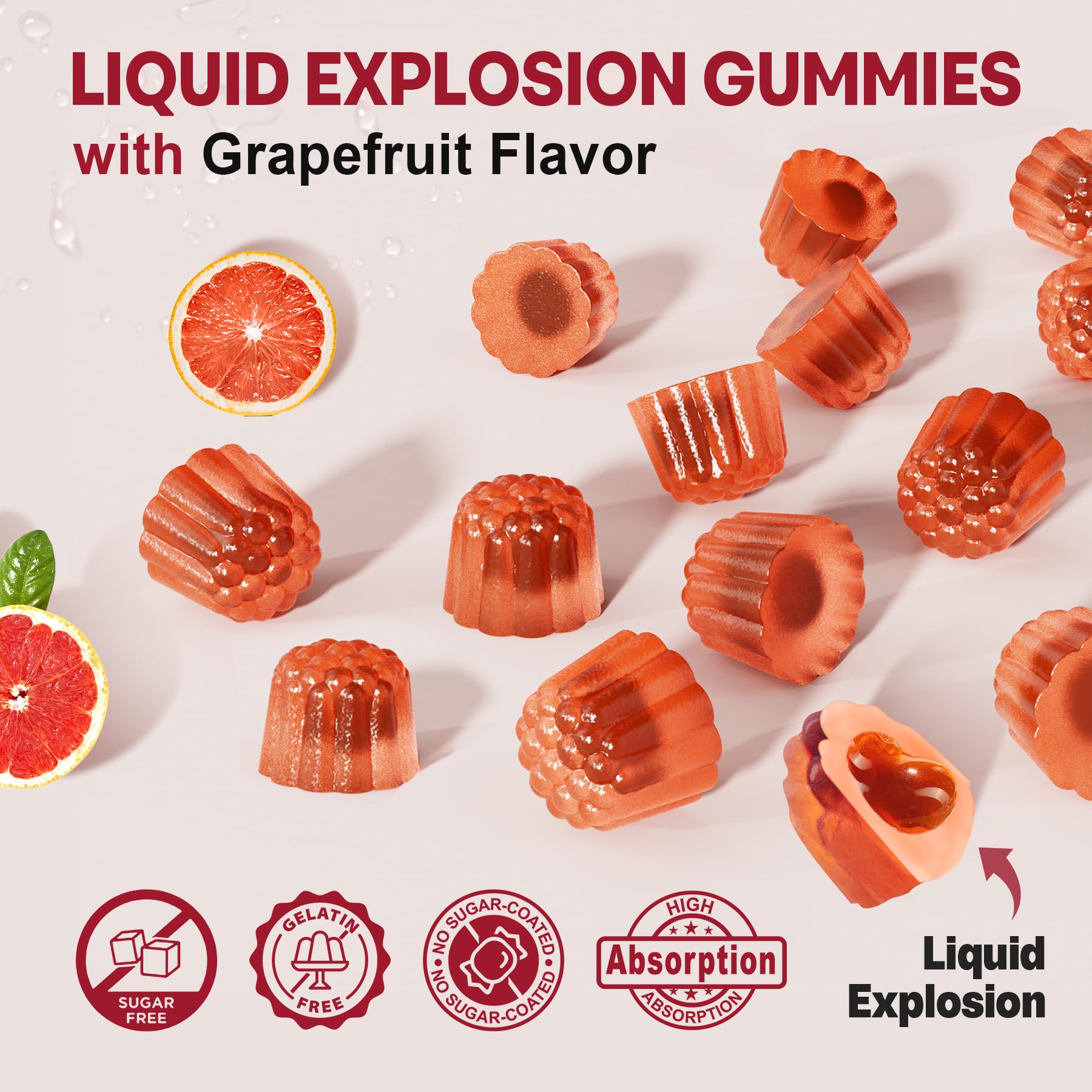 NEVISS Maca Gummies on a wooden table