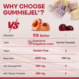 NEVISS Maca Gummies with Ashwagandha in a hand