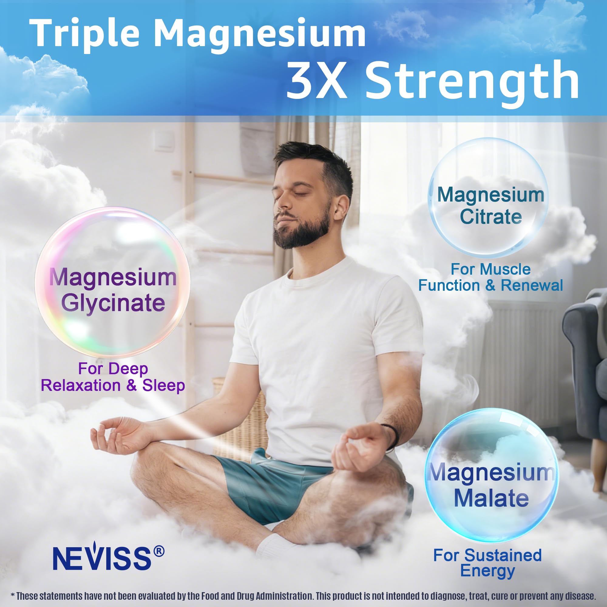 NEVISS Magnesium Complex capsule close-up