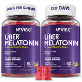 NEVISS Melatonin Gummies 10mg bottle front view
