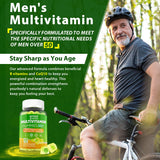 NEVISS Men's Multivitamin Gummies 50+ with ingredients list