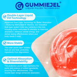 NEVISS Methylated Multivitamins Gummies showing dual-layer technology