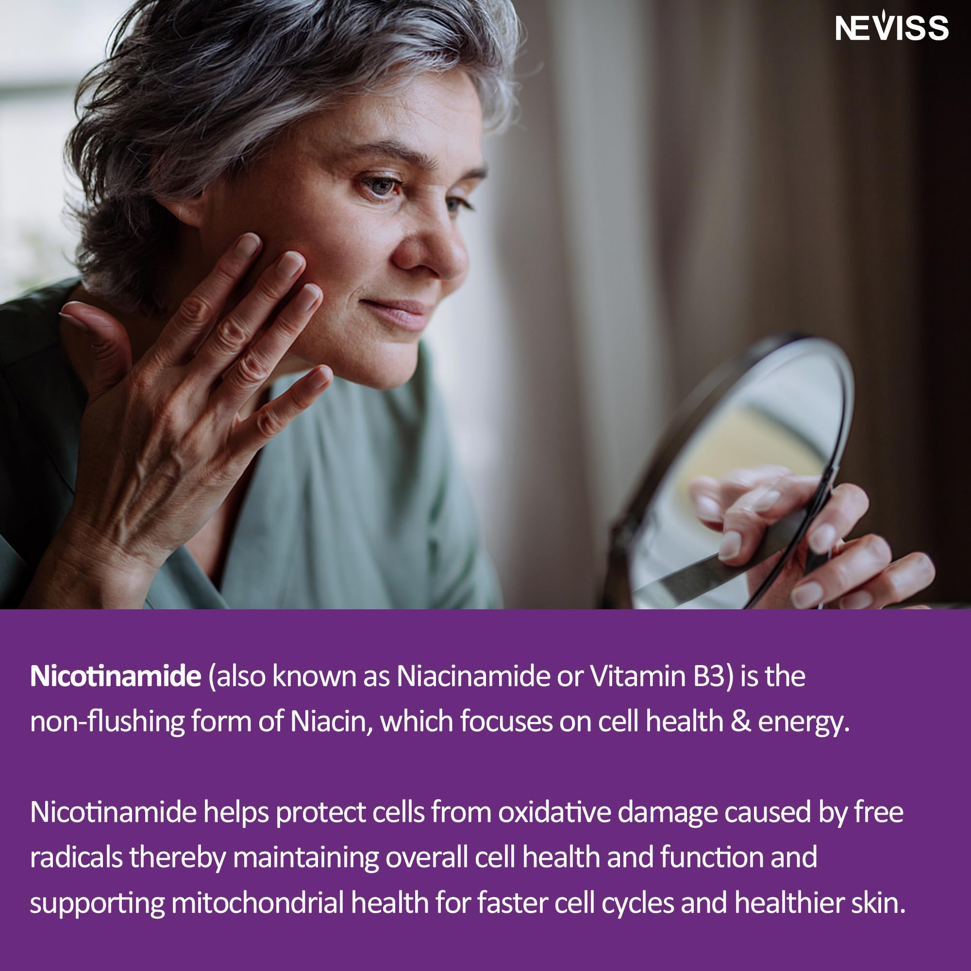 NEVISS Nicotinamide Gummies ingredients list