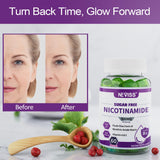 NEVISS Nicotinamide Gummies with fresh cranberries