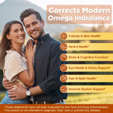 NEVISS Omega 3-6-7-9 Gummies with ingredients list