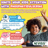 NEVISS Omega 3-6-9 Gummies on a table with fruits