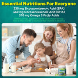 NEVISS Omega-3 Algae Oil Gummies 1000mg product details