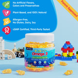 NEVISS Omega-3 Gummies for Kids close-up of gummies