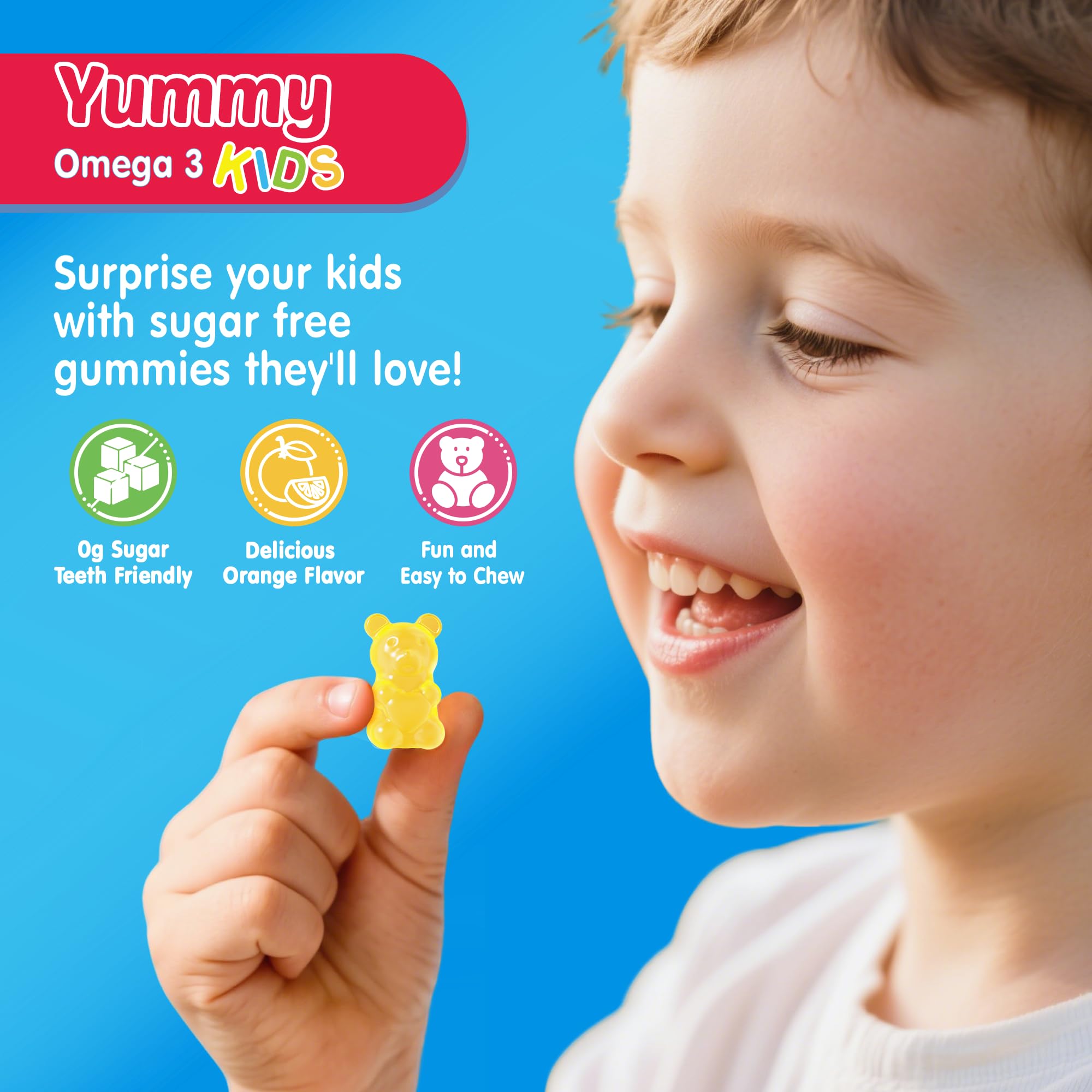 NEVISS Omega-3 Gummies packaging side view