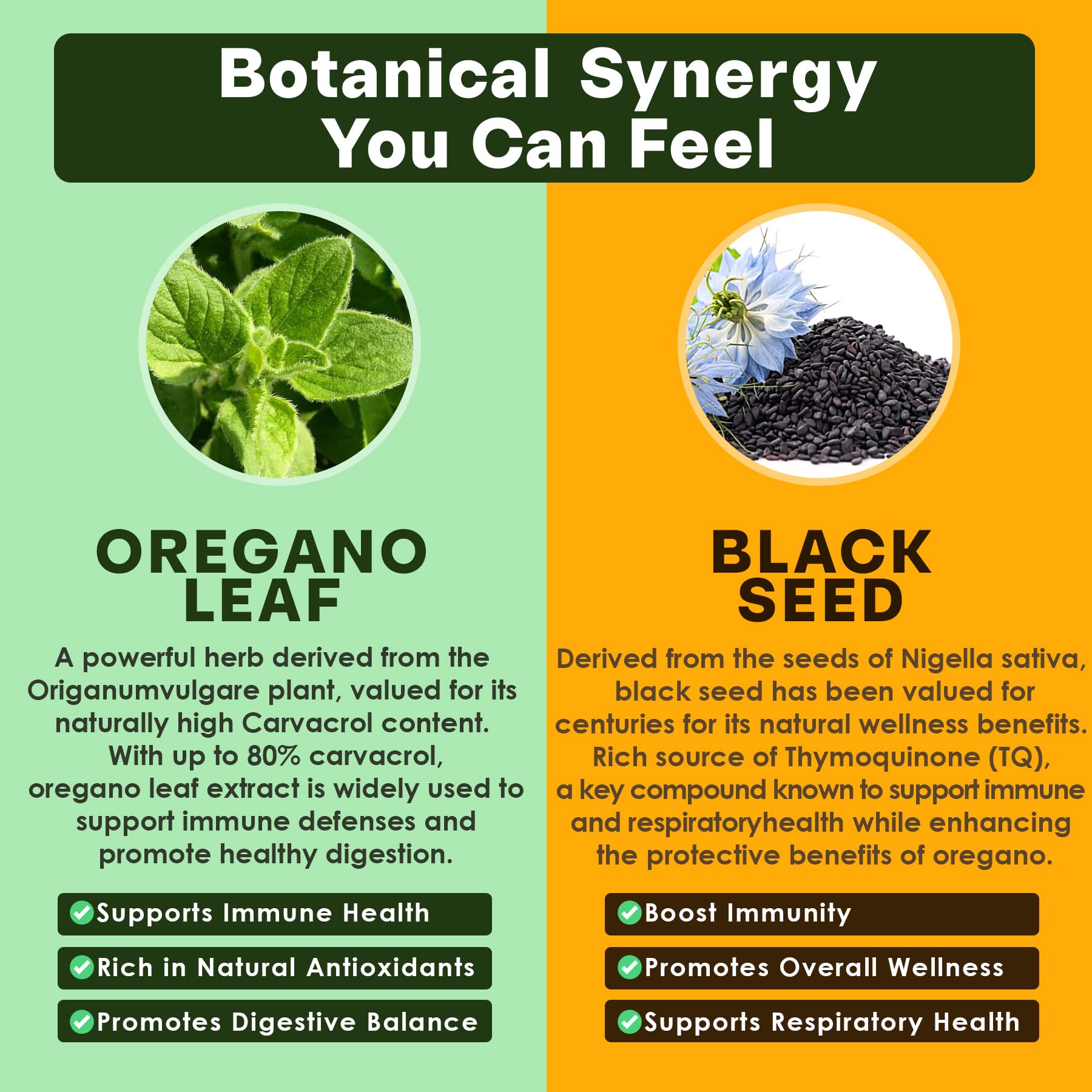 NEVISS Oregano Oil Gummies ingredients list