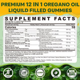 NEVISS Oregano Oil Gummies mixed berry flavour close-up