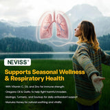 NEVISS Oregano Oil Gummies with natural Monk Fruit extract