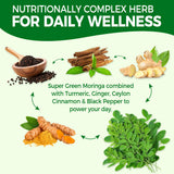 NEVISS Organic Moringa Gummies showing gummy texture