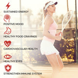 NEVISS Organic Saffron Extract Gummies in a lifestyle setting