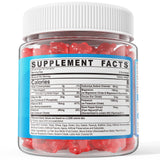 NEVISS Potassium Magnesium Gummies bottle with a measuring spoon