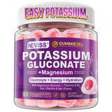 NEVISS Potassium & Magnesium Gummies front view packaging