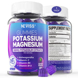 NEVISS Potassium Magnesium Gummies front view packaging