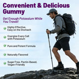 NEVISS Potassium & Magnesium Gummies with ingredients list