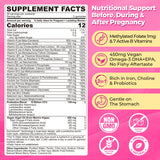 NEVISS Prenatal Gummies packaging with mixed berry flavour