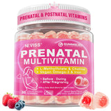 NEVISS Prenatal Vitamins Gummies front view with packaging