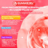 NEVISS Prenatal Vitamins Gummies showing ingredients list