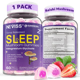 NEVISS Reishi Mushroom Sleep Gummies bottle front view