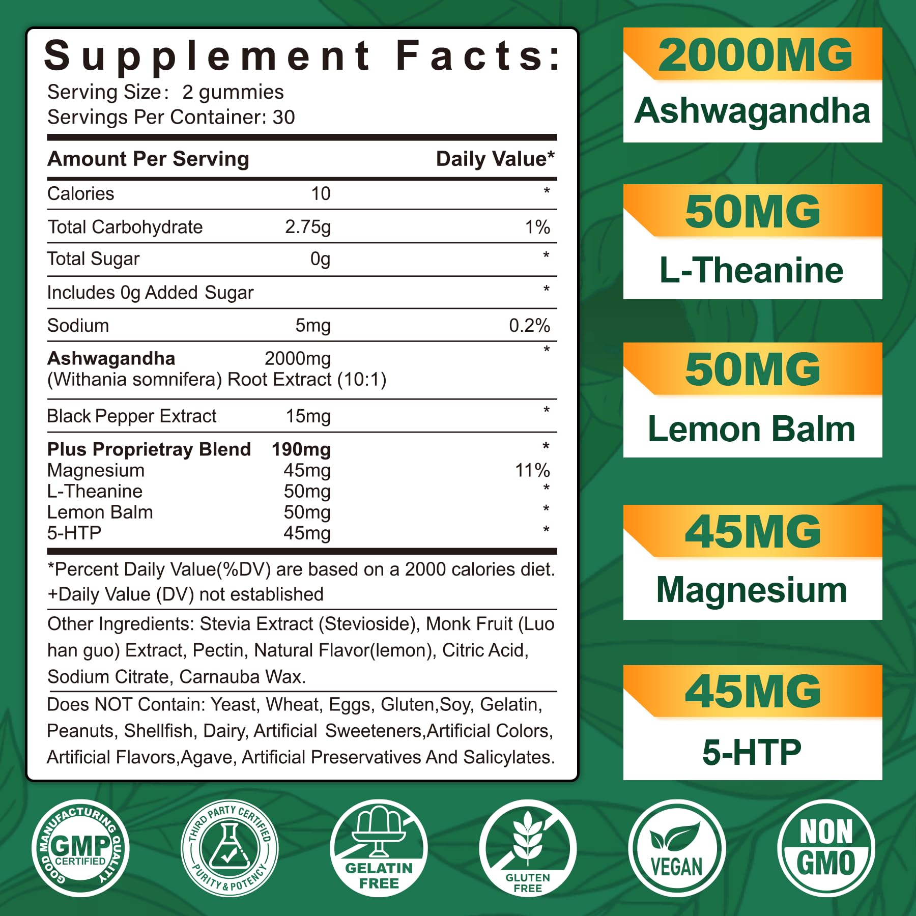 NEVISS Sleep Supplement 190g capsule bottle side view