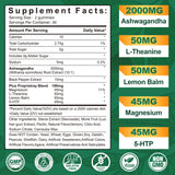 NEVISS Sleep Supplement 190g capsule bottle side view