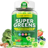 NEVISS Spirulina Gummies front view packaging