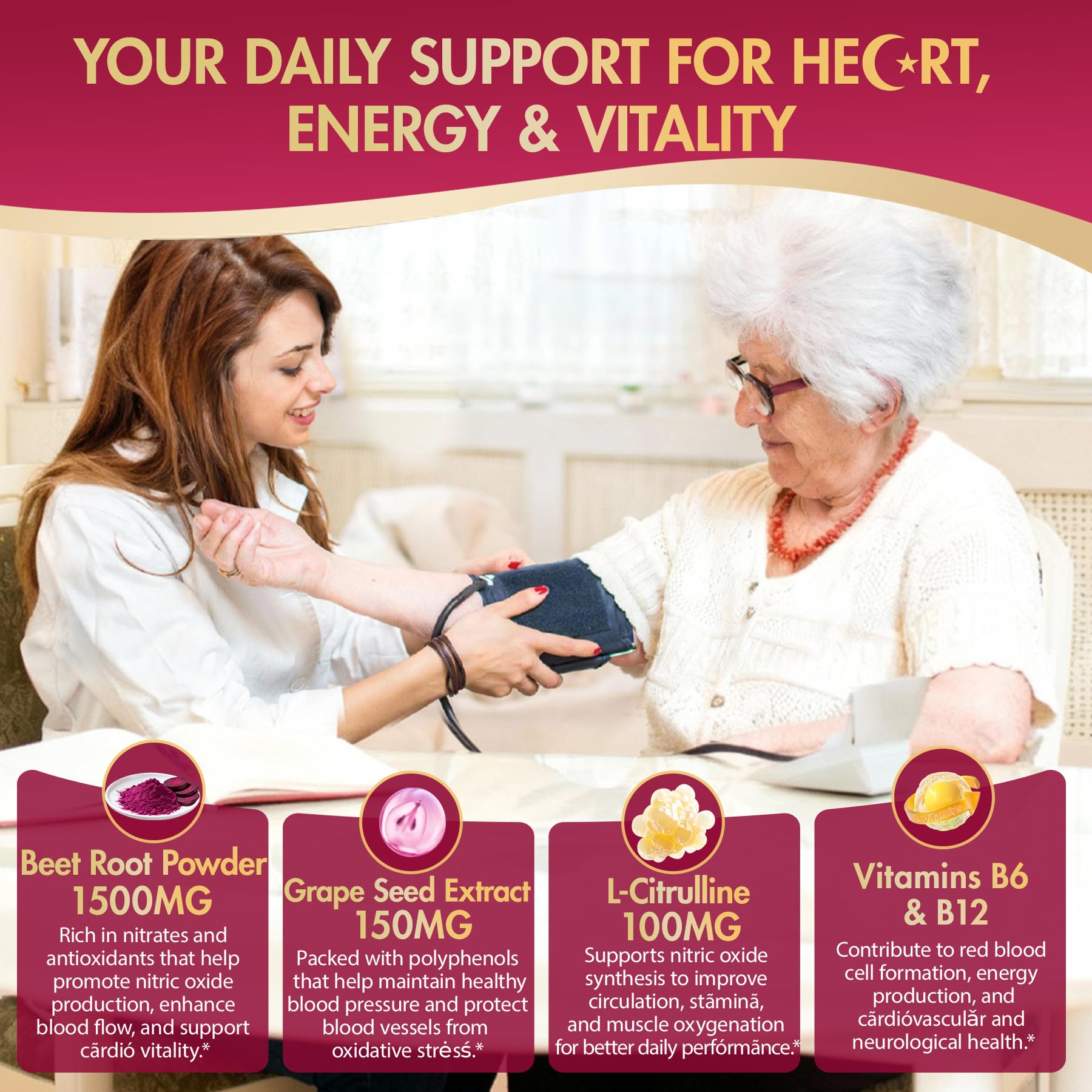 NEVISS Super Beet Chews in a hand