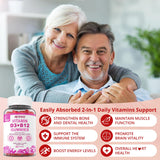 NEVISS Vegan Vitamin D3 + B12 Gummies natural mixed berry flavour