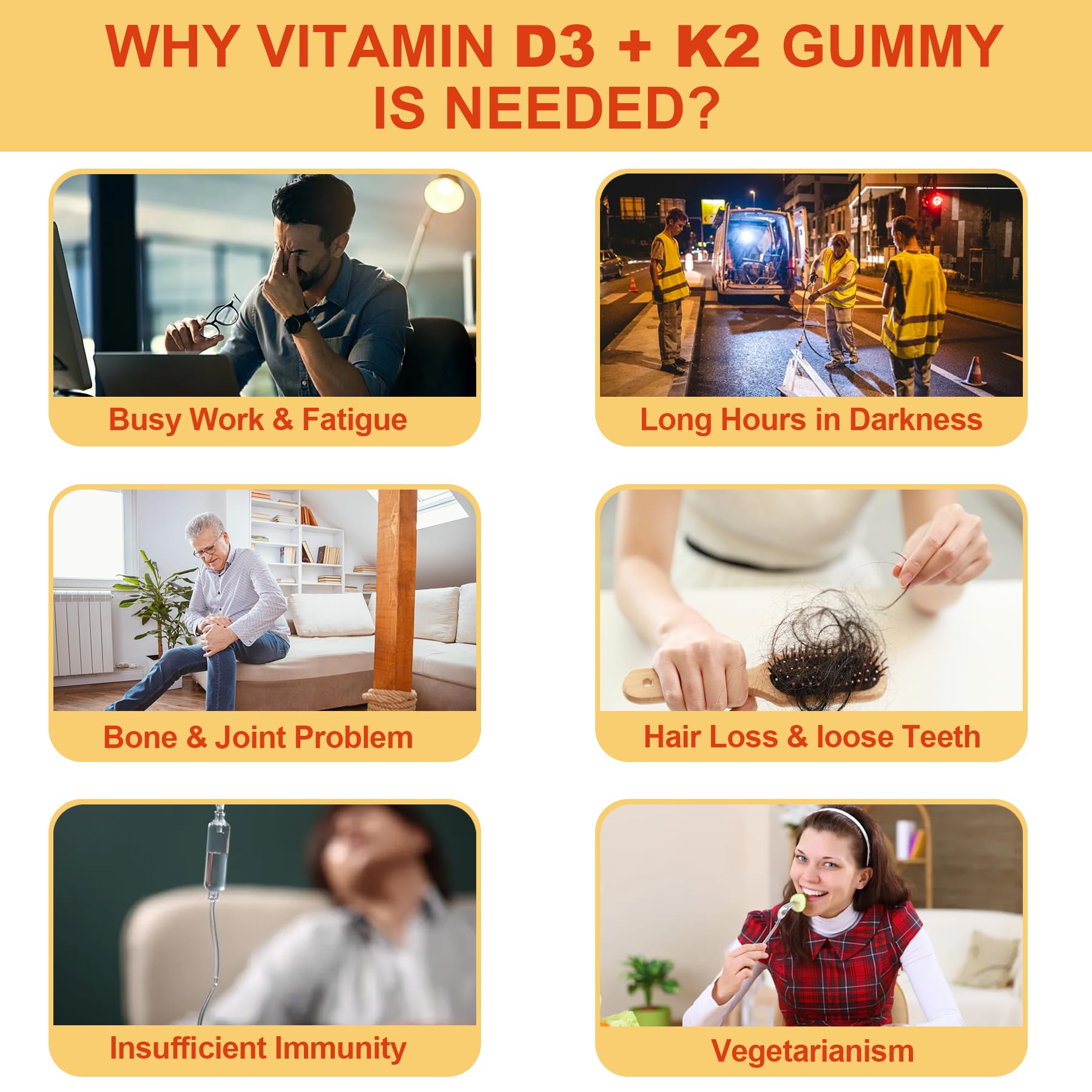 NEVISS Vitamin D3 + K2 Gummies with fresh peaches