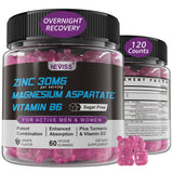 NEVISS Zinc Magnesium Aspartate Gummies front view packaging