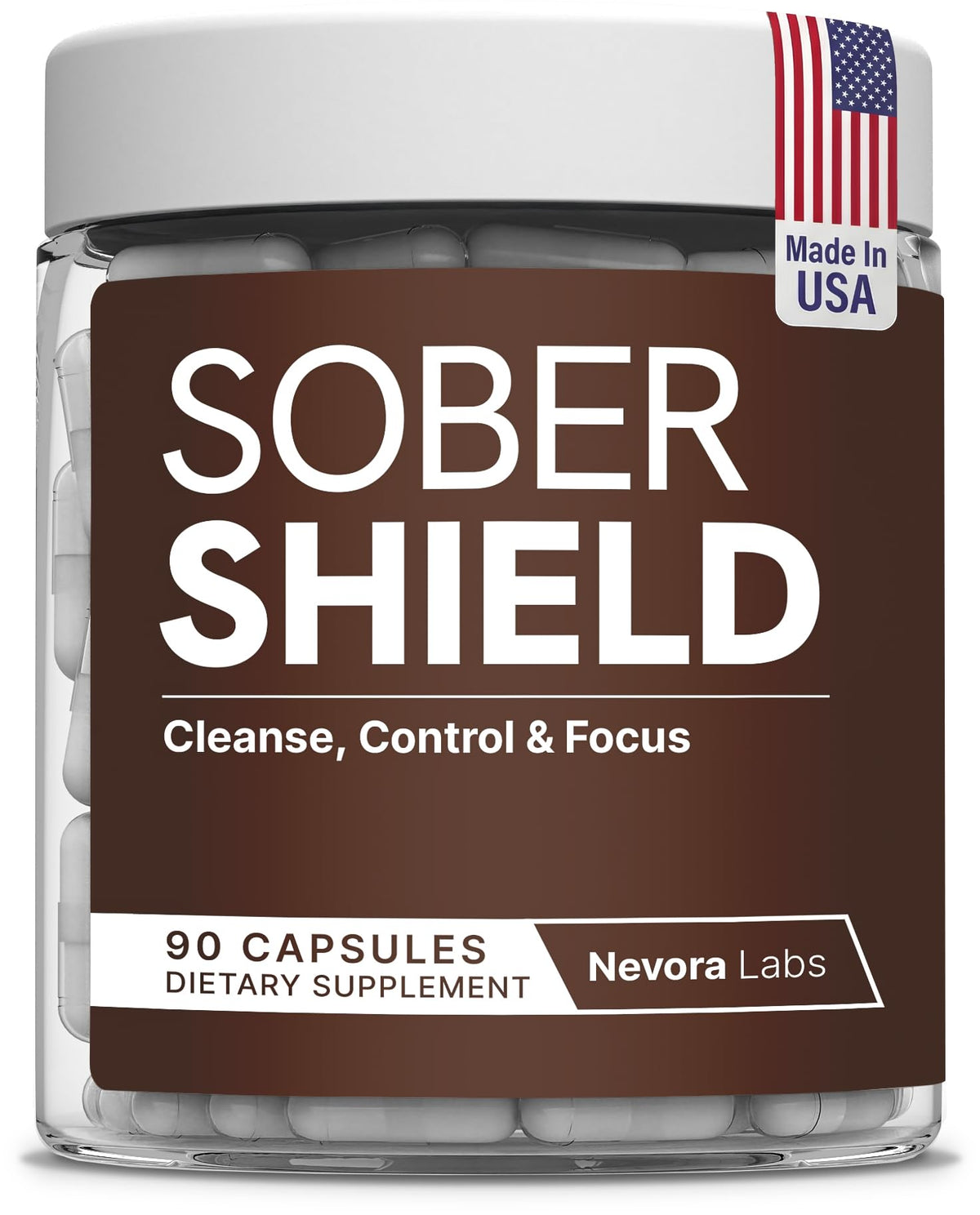 Nevora Labs Daily Supplement Capsules front view