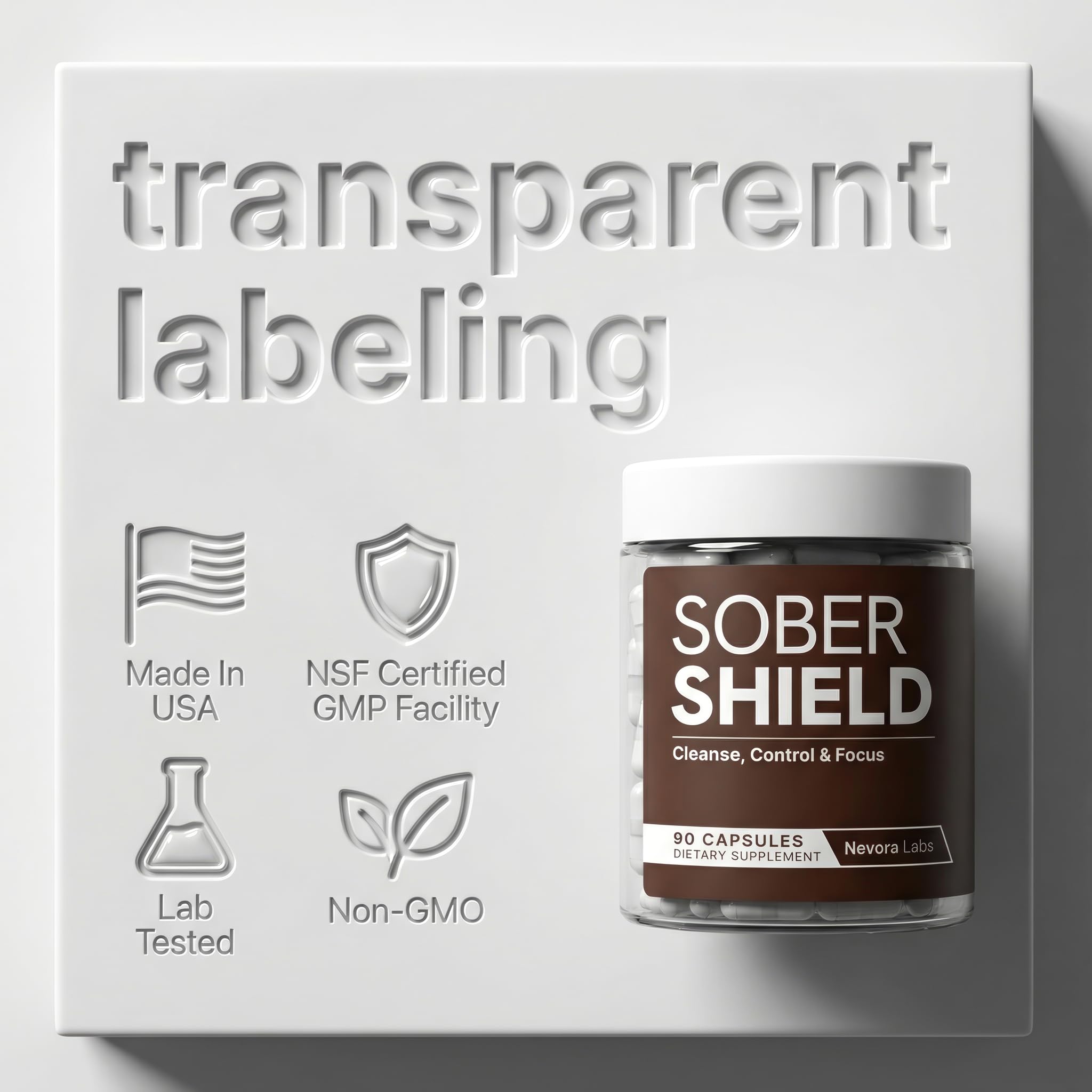Nevora Labs Daily Supplement Capsules packaging details