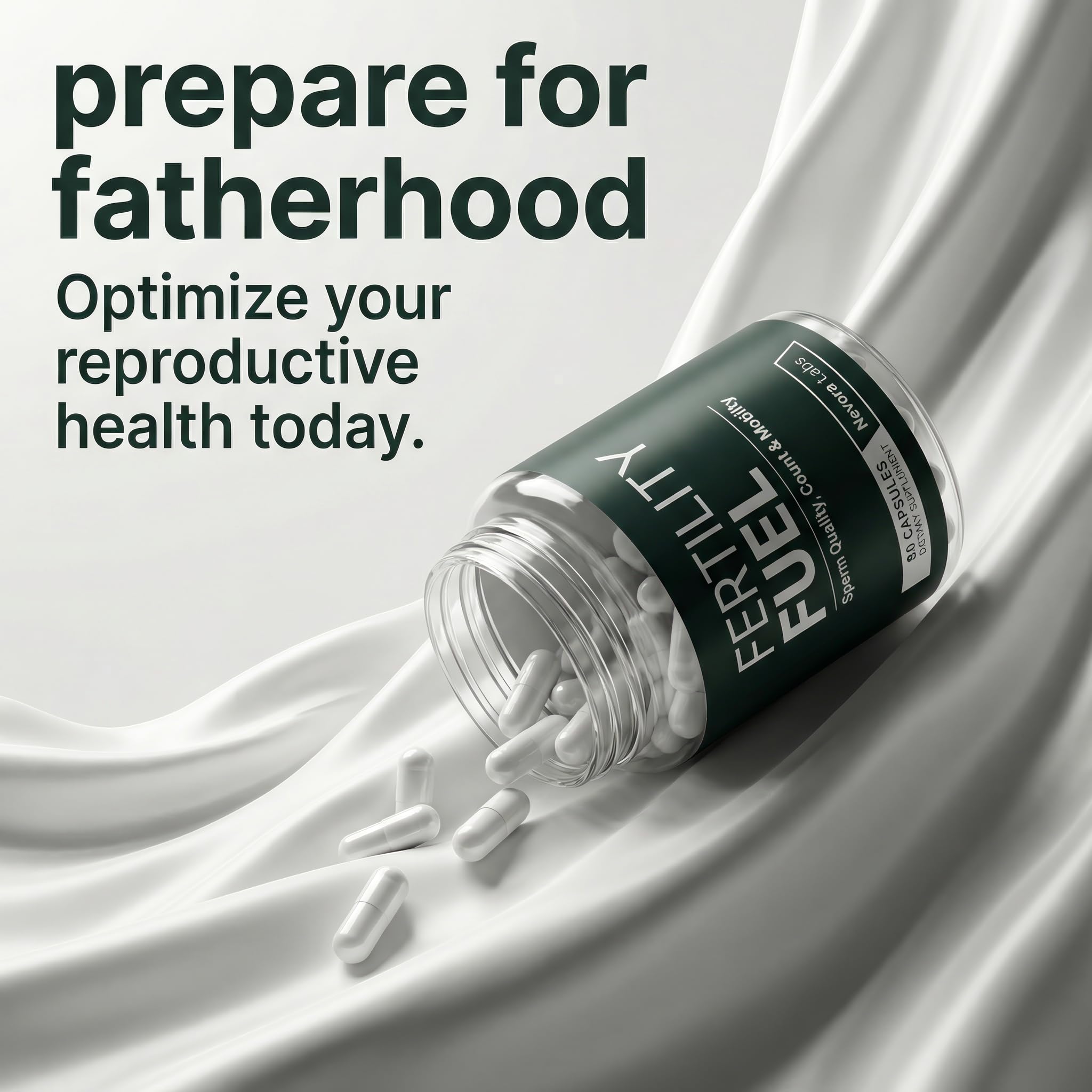 Nevora Labs Fertility Fuel capsule close-up